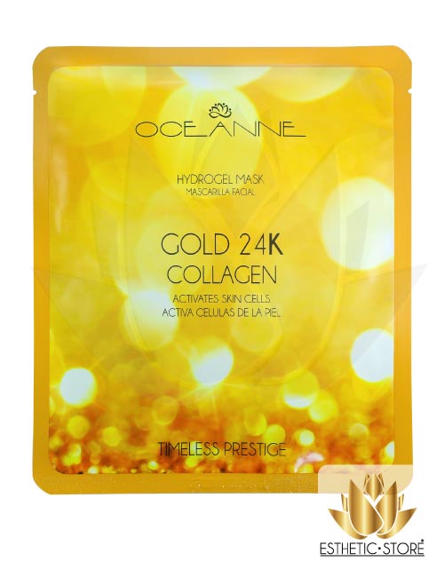 Mascarilla de Colágeno + Oro 24K - Oceanne Beauty