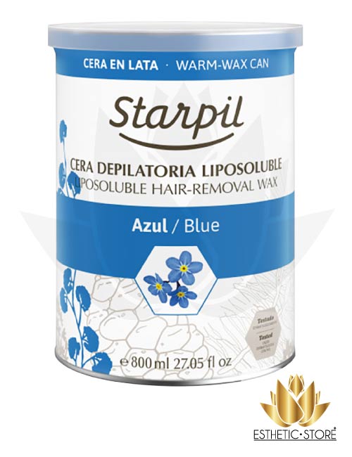 Cera Depilación Azuleno en Pote 800ml - Starpil