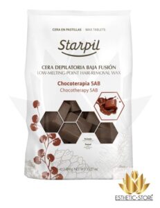 Cera Depilación Chocolate en Pastillas Chicle