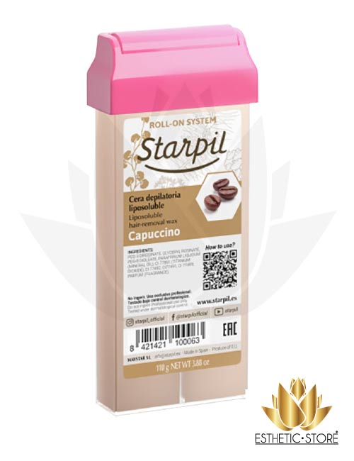 Cera Depilación Rollon Cappuccino 110g - Starpil