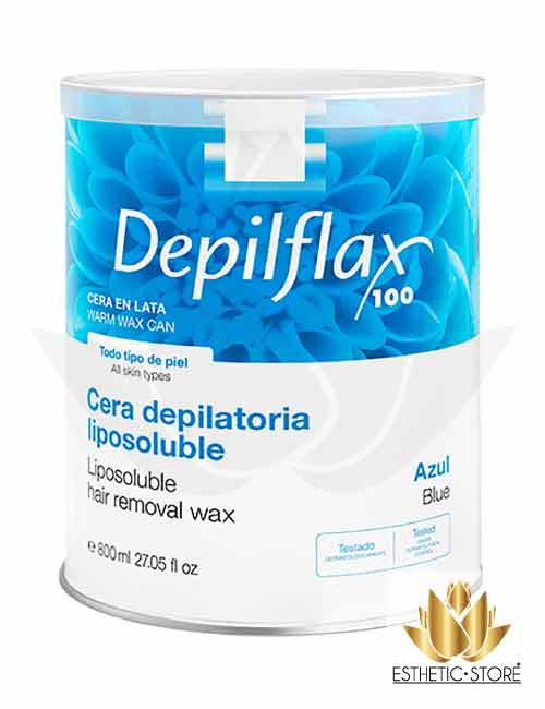 Cera Azul en Lata 800ml Depilflax