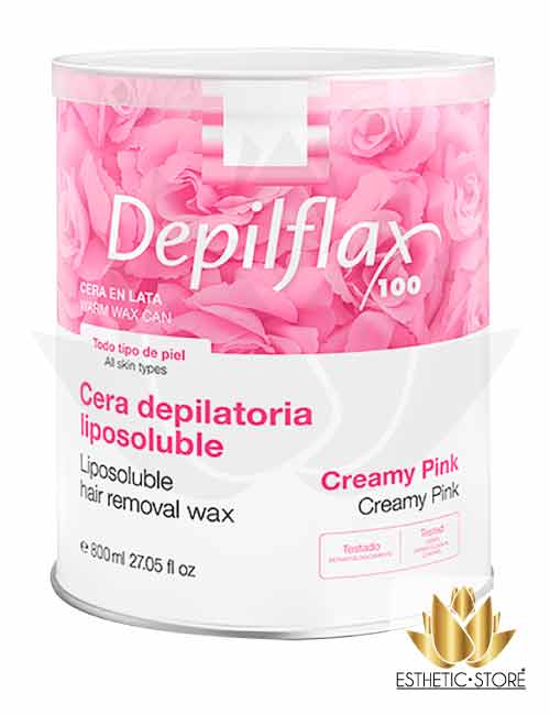Cera Creamy Pink en Lata 800ml - Depilflax
