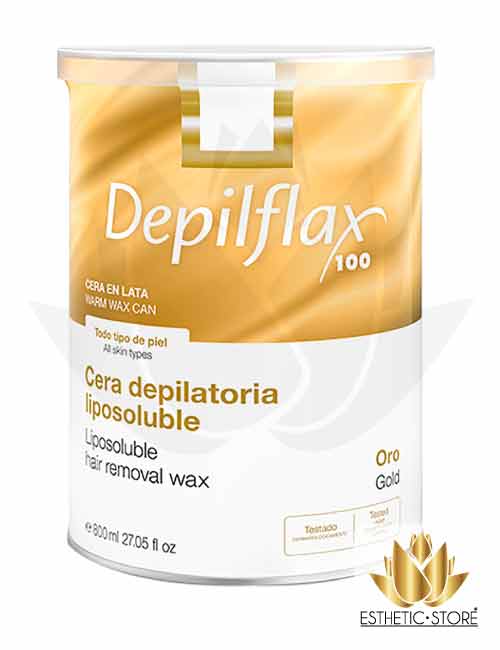 Cera Oro en Lata 800ml (Pigmentos Irisados) – Depilflax
