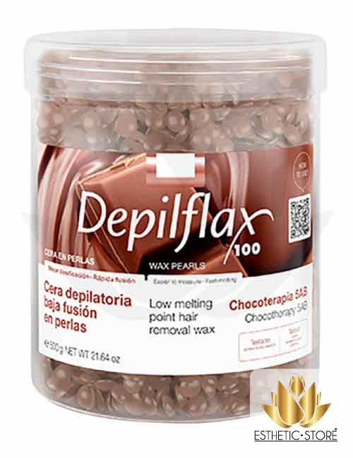 Cera en Perlas Chocoterapia 5AB 600g (Cremosa Plus) – Depilflax