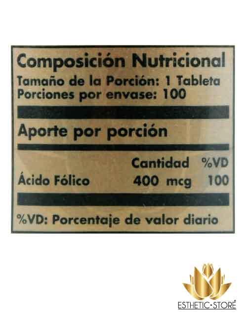 Folic Acid 400MCG - Solgar 2