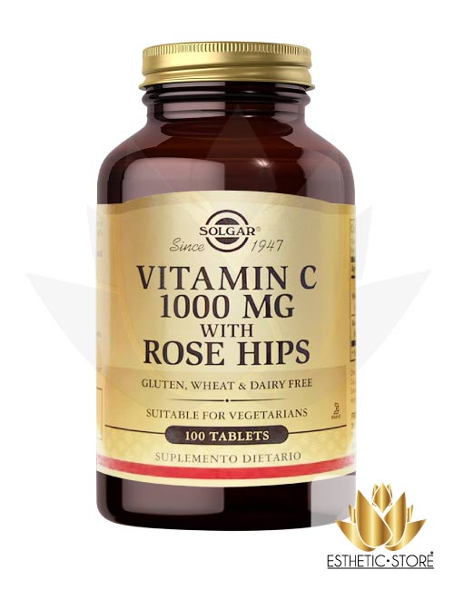 Vitamin C 1000MG con Rose Hips - Solgar 1