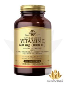 Vitamin E 1000IU 100 Softgels 3561 - Solgar