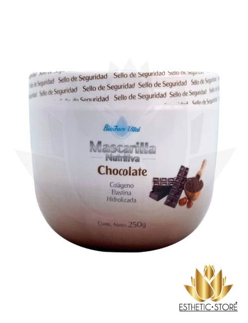 Mascarilla Nutritiva de Chocolate en Crema