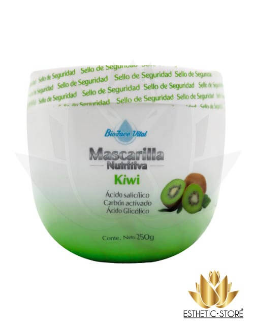 Mascarilla Nutritiva de Kiwi en Crema