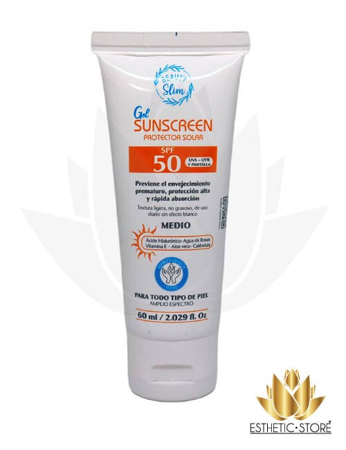 Protector Solar Gelsunscreen Color Medio SPF 50