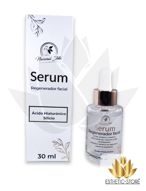 Serum Facial con Ácido Hialurónico y Silicio Orgánico 30ml - Nacional Stetic 1