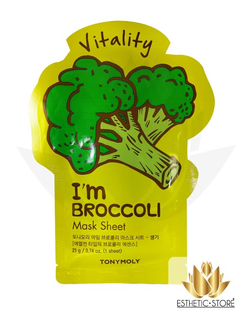 Mascarilla en Velo de Brócoli – I'm Real – Tonymoly