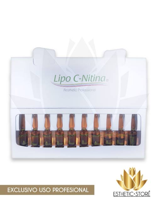 Lipo C-Nitina Solución de L-Carnitina 20% Caja x 10 ampollas de 5ml - Denova 2