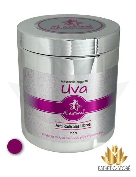 Mascarilla Yogurth Uva 800g - Al Natural
