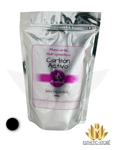 Mascarilla Hidroplastica Carbón Activo 500g - Al Natural